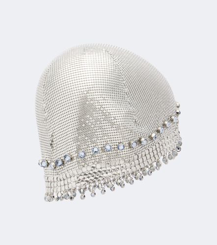 Bonnet en cotte de mailles à cristaux - Rabanne - Modalova