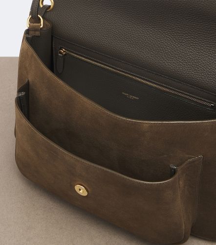 Sac Niki Small en daim - Saint Laurent - Modalova