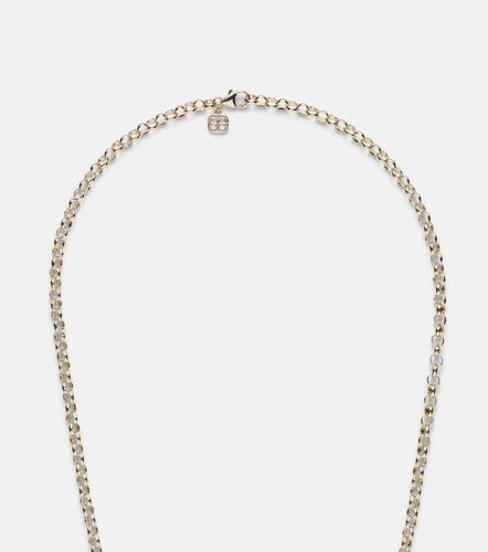 Collier en or 14 ct et diamants - Sydney Evan - Modalova