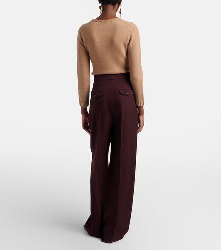 Chloé Pantalon ample à taille haute en laine vierge - Chloe - Modalova