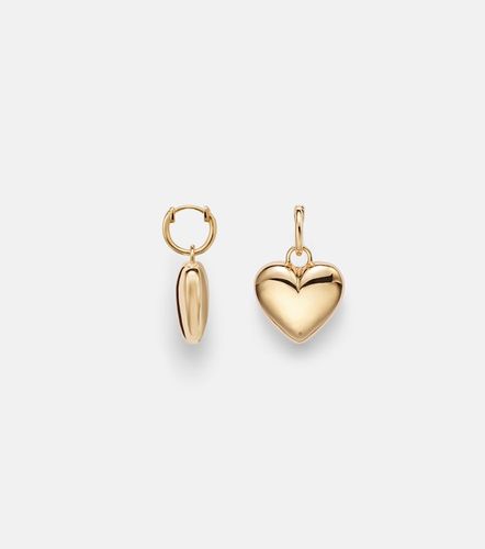 Boucles d'oreilles Puffy Heart en or 14 ct (585/1000) - Roxanne First - Modalova