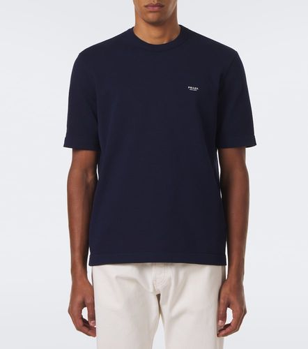 Prada T-shirt en coton à logo - Prada - Modalova