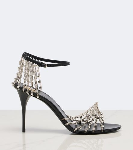 Sandales Babylone en cuir à ornements - Saint Laurent - Modalova