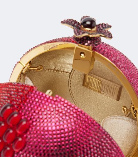 Pochette Pomegranate à cristaux - Judith Leiber Couture - Modalova