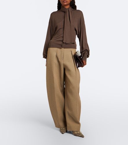 Cardigan Losange en soie mélangée - Jacquemus - Modalova