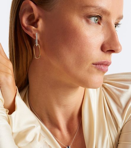 Boucles d'oreilles Link en or blanc, or jaune 18 ct et diamants - Bucherer Fine Jewellery - Modalova