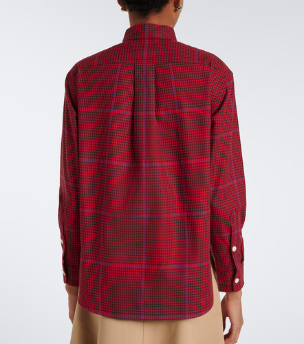 Chemise à carreaux en sergé de coton - Polo Ralph Lauren - Modalova