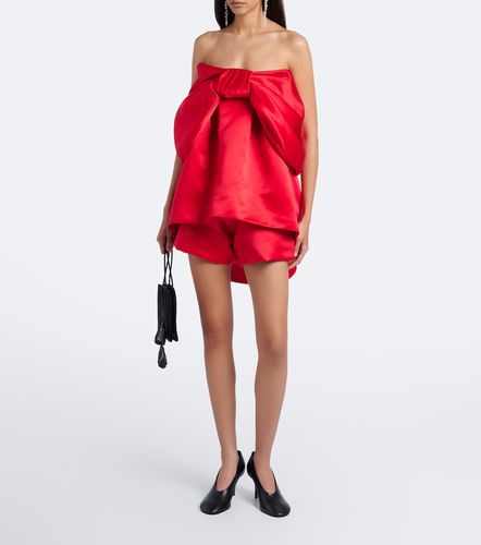 Simone Rocha Top en satin à nœud - Simone Rocha - Modalova