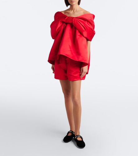 Simone Rocha Top en satin à nœud - Simone Rocha - Modalova