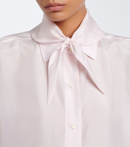 Prada Chemise en popeline de soie - Prada - Modalova
