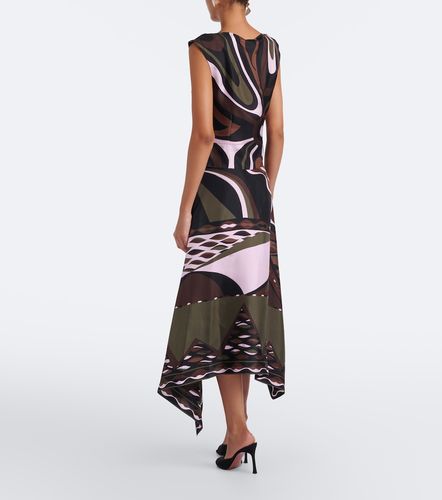 Jupe midi asymétrique Dune en soie - Pucci - Modalova