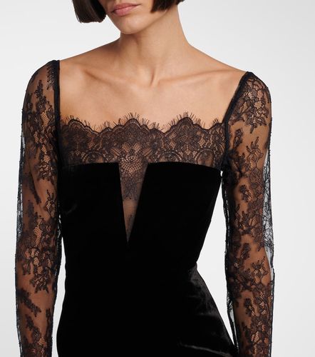 Robe longue en dentelle - Roland Mouret - Modalova