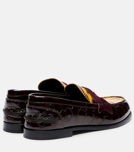 Mocassins Penny en cuir verni - Christian Louboutin - Modalova
