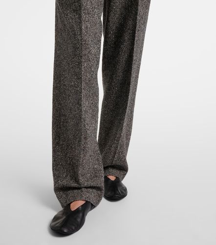 Pantalon ample Virgil en tweed de soie, laine et coton - The Row - Modalova