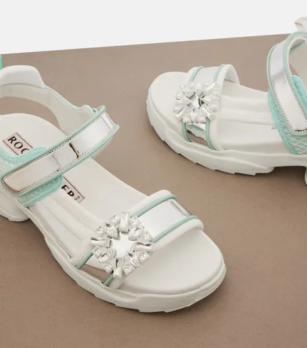 Sandales Viv' Run à ornements - Roger Vivier - Modalova