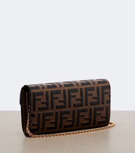 Portefeuille à chaîne FF Diamonds en cuir - Fendi - Modalova