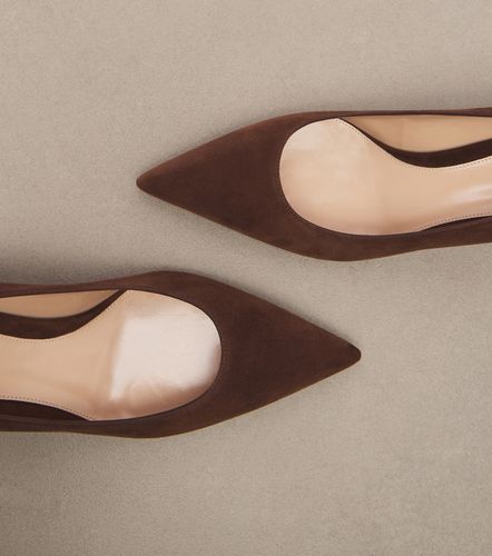 Escarpins Aylin en daim - Gianvito Rossi - Modalova