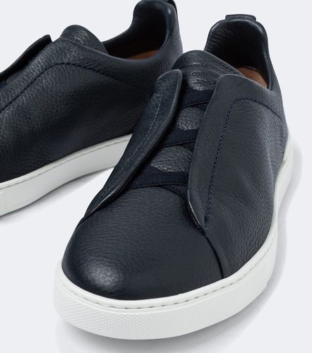 Zegna Baskets Triple Stitch en cuir - Zegna - Modalova