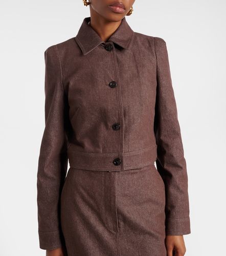 Veste Carpa raccourcie en coton - Max Mara - Modalova