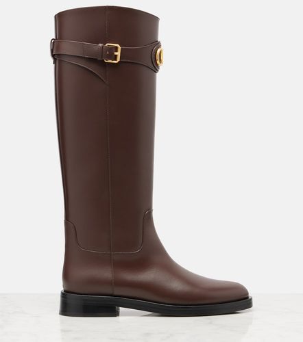 Bottes VLogo en cuir - Valentino Garavani - Modalova