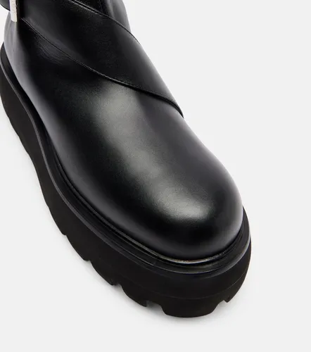 McQueen Bottes Sofa Buckle en cuir - McQueen - Modalova