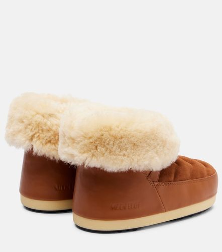 Bottes après-ski EVX en daim et cuir - Moon Boot - Modalova