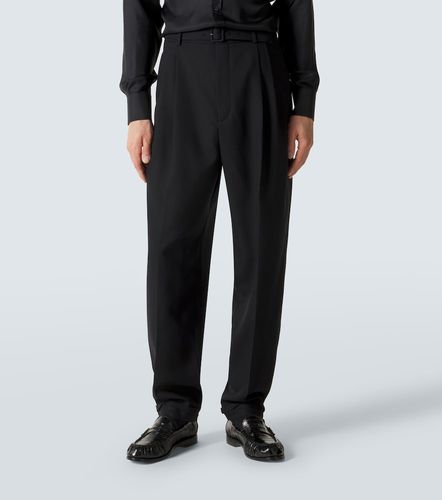 Pantalon droit en laine - Saint Laurent - Modalova