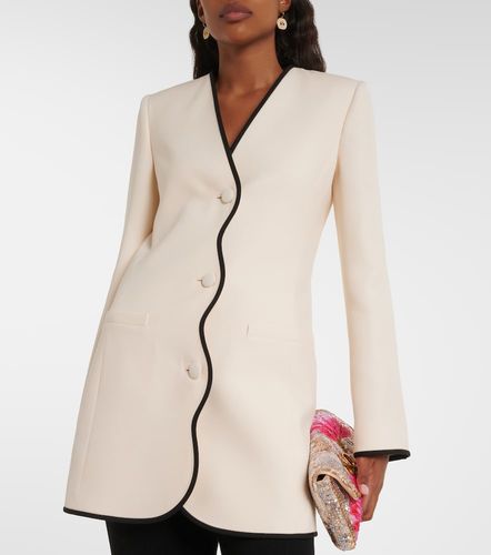 Veste festonnée en Crêpe Couture - Valentino Garavani - Modalova