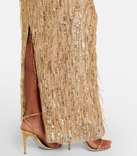 Robe longue Fleur à ornements - Jenny Packham - Modalova