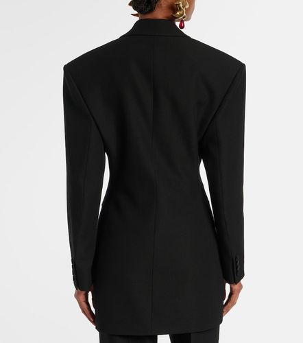 Blazer en laine mélangée - Saint Laurent - Modalova