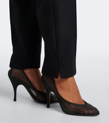 Alaïa Pantalon droit en laine - Alaia - Modalova