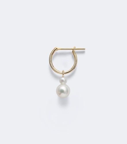 Créole unique en or 14 ct et perles d'eau douce - Sophie Bille Brahe - Modalova