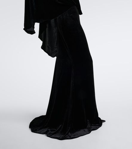 Robe longue Musidora en velours - Taller Marmo - Modalova
