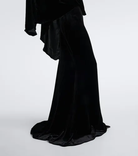 Robe longue Musidora en velours - Taller Marmo - Modalova