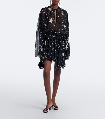 Robe en soie à imprimé - Dolce&Gabbana - Modalova