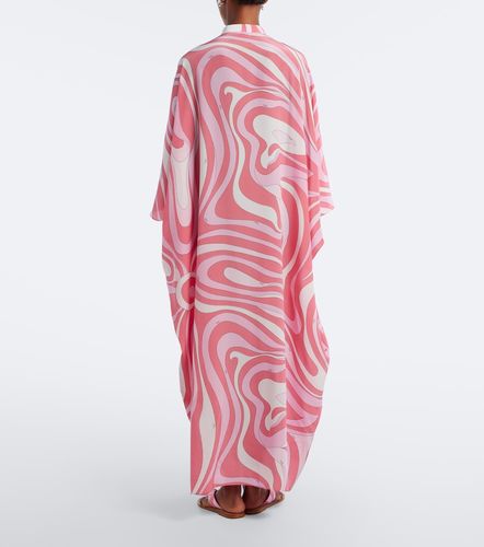 Pucci Cafetan Marmo en soie - Pucci - Modalova