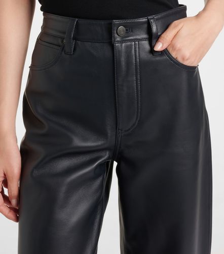 Frame Pantalon droit Neat en cuir - Frame - Modalova