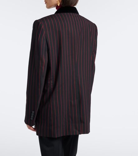 Blazer en laine et coton mélangés - Dolce&Gabbana - Modalova