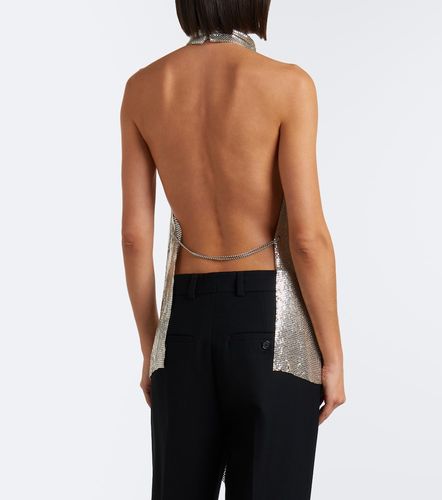 Top asymétrique en cotte de mailles - Stella McCartney - Modalova