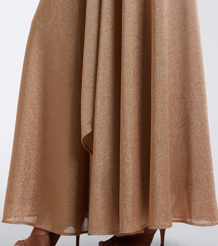 Robe longue en lamé à ornements - Christopher Esber - Modalova