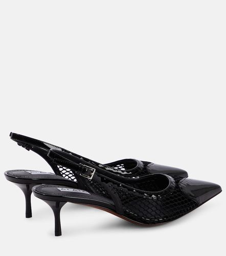 Alaïa Escarpins en cuir verni - Alaia - Modalova