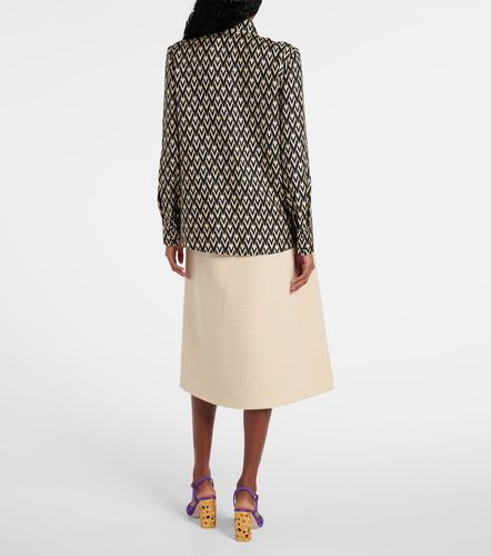 Chemise Monogram en soie - Valentino Garavani - Modalova