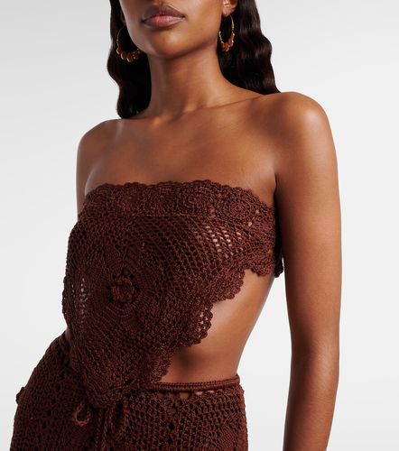 Top court en crochet de coton - Anna Kosturova - Modalova