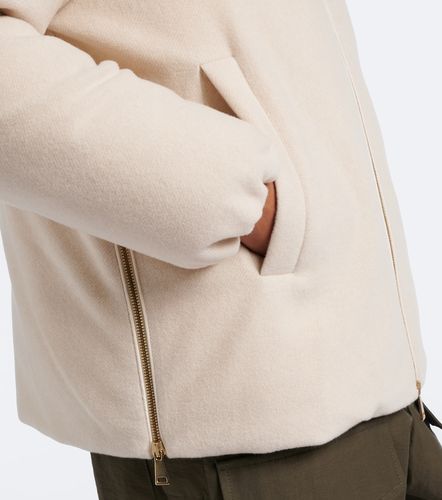 Veste doudoune Vivante en laine et cachemire - Moncler - Modalova