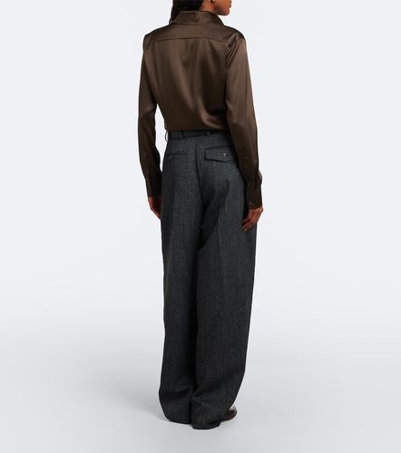 Pantalon ample en laine vierge - Tod's - Modalova