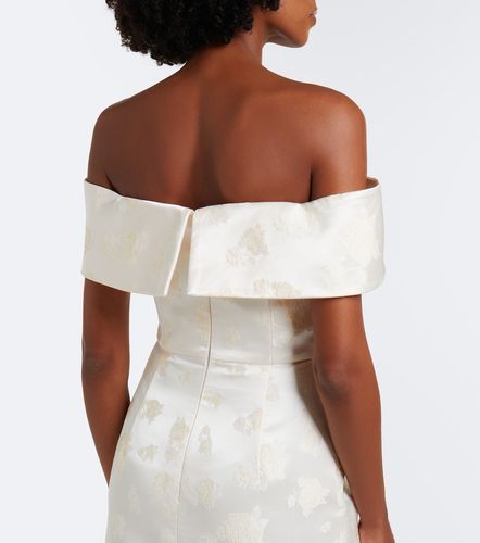 Robe longue de mariée Clover en brocart - Markarian - Modalova