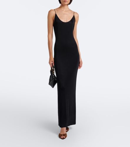 Robe longue Cassandre à chaîne - Saint Laurent - Modalova