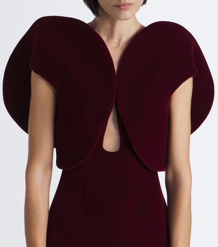 David Koma Robe longue en velours - David Koma - Modalova