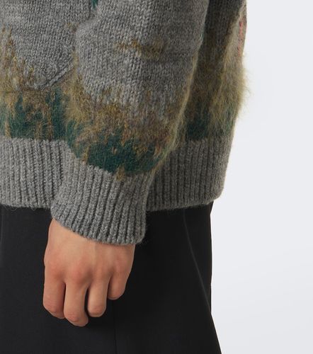 Cardigan en laine et mohair mélangés - Junya Watanabe - Modalova