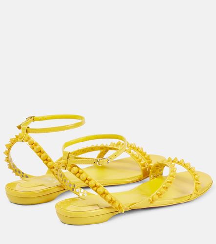 Sandales Mafaldina Spikes en cuir - Christian Louboutin - Modalova